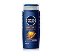 NIVEA MEN Sport Shower Gel Pack of 6 (6 x 400ml) Refreshing Body Wash with Lime Scent All-in 1 Shower Gel for Men Strong NIVEA MEN Shower Gel