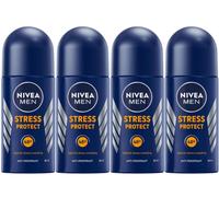 6 x 50ml Nivea Men Stress Protect Roll On Anti-Perspirant Deodorant