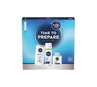 Nivea Men Time to Prepare Gift Set | 3-Piece Sensitive Grooming & Shaving Set