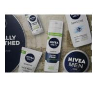 Nivea Men Totally Soothed Sensitive Skincare Routine Set.