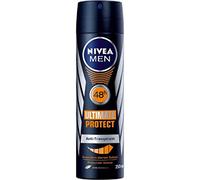 Nivea Men Ultimate Protect deodorant spray, antiperspirant protection, pack of 6 x 150 ml
