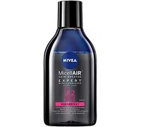 Nivea Micellair Skin Breathe Expert Mizellenwasser Waterproof in 2's Pack (2 x 400 ML), Micellar Cleansing Water for Waterproof Make-Up - Sauerstoff-Aufnahme the Skin through Make-Up Remover
