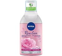 NIVEA - Micellar Water Two-Phase Rose Care - Waterproof Effect - Face, Eyes, Lips - Cleanses, Invigorates & Cleanses - Fresh & Moisturising Skin - Organic Rose Water - All Skin Types - 400