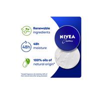 NIVEA Moisturising Cream, Universal All Pourpose Moisturizer for Face Body Hands Tin|Deep Hydration & Softness| 250ml