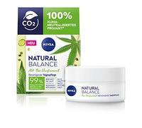 NIVEA Natural Balance Organic Hemp Seed Oil Soothing Day Cream (50 ml), Moisturising Cream with Organic Hemp Seed Oil, Jojoba and Almond Oil, Face Cream Reduces Redness