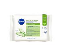 Nivea Nivea Organic Cleansing Wipes with Aloe Vera (Pack of 25)