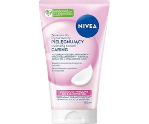 NIVEA Nursing Cream - Face cleansing gel dry and sensitive skin with argan oil and hyalurnic acid 150 ml