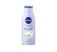 NIVEA Oil in Lotion, Coconut and Monoi Oil, 400ml, 24h Deep Moisture, Normal to Dry Skin