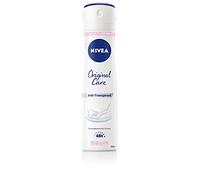 NIVEA Original Care Deodorant Spray (150 ml), Nourishing Antiperspirant with Skin Care Essence, for 48 Hours Re Protection and Gentle Care