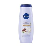 NIVEA Pampering Cocoa and Shea Butter Body Wash - with Nourishing Serum - 20 fl. oz. Bottle