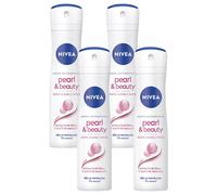 NIVEA Pearl & Beauty Anti-Perspirant Deodorant Spray (150ml), Women's Deodorant with 48H Sweat and Odour Protection, Anti-Perspirant Spray for Women
