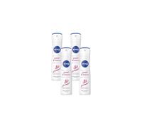 NIVEA Pearl & Beauty Anti-Perspirant Spray, 150ml, 48H, (Pack of 4)