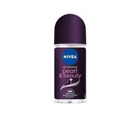 Nivea Pearl & Beauty Black Roll-on Deodorant Antiperspirant Care for All Skin Types with Precious Black Pearl Extracts, Softens the Skin, 50 ml (Pack of 5)