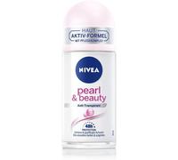 NIVEA Pearl & Beauty Roll-On Deodorant (50 ml), Antiperspirant Protects 48 Hours from Sweat and Body Odour, Nourishing Roll-On with Pearl Extracts