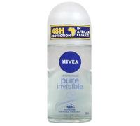 Nivea Pure Invisible Deodorant Roll On 50ml