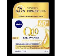 NIVEA Q10 Power 60+ Anti-Wrinkle Face Cream Moisturiser 50ml