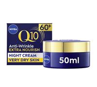 NIVEA Q10 Power 60+ Anti-Wrinkle Night Cream Moisturiser 50ml