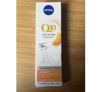 NIVEA Q10 Anti-Wrinkle Energy Revitalising Eye Cream (15 ml) Fast-Absorption-New