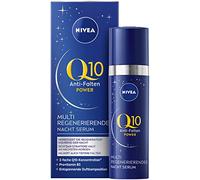 NIVEA Q10 Anti-Wrinkle Power Multi Regenerating Night Serum (30ml), Anti-Wrinkle Serum for Night, Face Serum with Provitamin B5 and Q10