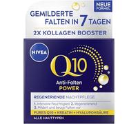 NIVEA Q10 Anti-Wrinkle Power Regenerating Night Cream, Firming Face Care for All Skin Types, Night Cream with Pure Q10, Creatine & Hyaluronic Acid (50 ml)