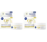 NIVEA Q10 Anti-Wrinkle POWER SPF 30 Face Cream 2x50ml - NEW (203)