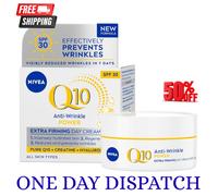 NIVEA Q10 Power Anti-Wrinkle + Firming Age Spot Day Cream SPF30 (50ml), Anti-Ageing Face Cream with Creatine & Q10, Reduces the Appearance of Wrinkl