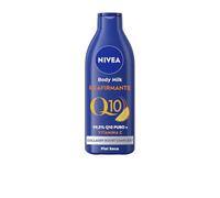NIVEA Q10 Body Milk Firming (1 x 250 ml), 72h Moisturising Cream for Dry Skin, Body Firming Cream with Collagen Boost Complex, Vitamin C and Pure Q10
