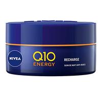 NIVEA Q10+C Energy Pot Night Cream (1 x 50 ml), Night Cream enriched with Q10 and Vitamins, Anti-Ageing Care for Firming and Visibly Younger Skin