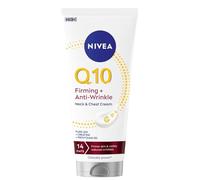 NIVEA Q10 Firming Anti-Wrinkle Cream for Neck and Décolleté (200 ml), 72h Moisturising Cream for the Body with Creatine and Provitamin B5, for Firmer Skin and Reduced Wrinkles within 14