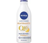 NIVEA Q10 Firming Body Lotion (1 x 400 ml), 72h Moisturising Cream for Normal Skin, Body Firming Cream with Collagen Boost Complex, Vitamin C and Pure Q10