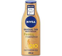 NIVEA Q10 Firming + Radiance Gradual Tan (200 ml), Activating Firming