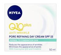 Nivea Q10 Plus Anti-Wrinkle Pore Refining Day Cream SPF 15, 50 ml