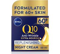 NIVEA Q10 Power 60+ Anti-Wrinkle Night Cream Moisturiser 50ml
