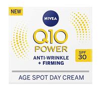 NIVEA Q10 Power Anti-Wrinkle + Firming Age Spot Day Cream SPF30 (50ml), Anti-Ageing Face Cream with Creatine & Q10, Reduces the Appearance of Wrinkles