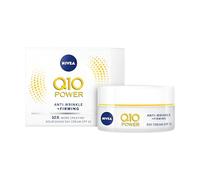 NIVEA Q10 Power Anti-Wrinkle Firming Day Care SPF 15, 50 ml Provides Uva Protection, Enhancing the Appearance of Wrinkles and Reducing Their Visibility, Making It Suitable for Sensitive Skin