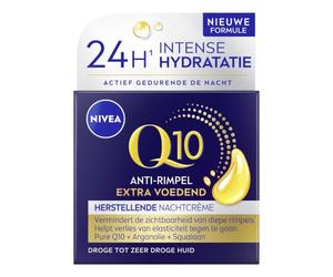 Nivea Q10 Power Extra Nourishing Night Cream, 50 g
