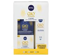 NIVEA Q10 Power Regime Gift Pack, Anti-Wrinkle Gift Set with 3 NIVEA Power Products, Day and Night Regime Gifts for Women, Revitalising and Firming Gifts for Her