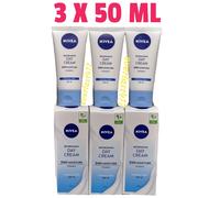 NIVEA Refreshing 24H Moisturising Day Cream Vitamin E Normal Skin 50ml (3 Pack)