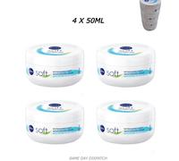 Nivea Refreshingly Soft Moisturising Cream 4x 50ml