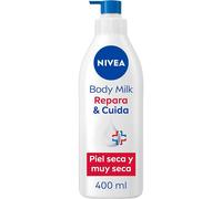 NIVEA Repair & Care Body Milk, Moisturising Cream for Dry and Extra Dry Skin, Moisturising Cream with 72h Moisture and Intensive Care, 1 x 400 ml