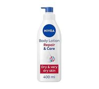 NIVEA Body Repair & Care (400ml), Repairing Body Lotion with Strengthening Formula, Moisturising Cream with NIVEA DEEP MOISTURE SERUM, Body Lotion for