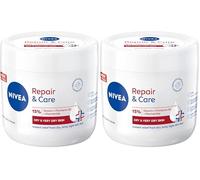 NIVEA Repair & Care Intensive Cream (400ml), Deeply Hydrating Hand, Face, and Body Cream, Dry Skin Moisturiser for 72H Protection and Hydration, Ideal Moisturiser for Very Dry Skin (Pack of 2)