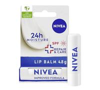 Nivea Repair & Care Lip Balm: Soothing SPF15 Protection for Sensitive Skin, 4.8g (Pack Of 1)