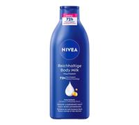 NIVEA Rich Body Milk, Intensely Nourishing Body Cream with Pure Hyaluron, Almond Oil and Deep Care Serum, Lotion for Dry Skin (400 ml)