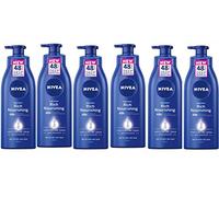 NIVEA Rich Nourishing Body Lotion, 400ml, Pack of 6