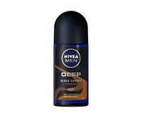 Nivea Men Deep Espresso Black Carbon Roll-On Deodorant 50ml Great Value 3-Pack
