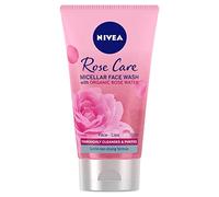 NIVEA Rose Care Micellar Face Wash, (6 x 150 ml) | Micellar Facial Wash with Organic Rose Water, Deeply Cleanses, Purifies Skin, Soothing Formula, Tones without Drying Out Skin