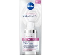NIVEA Serum fluid Expert Filler, SPF 50+, 30 ml, Protects the skin from UV rays, Sun protection factor 50+, Corrects and prevents signs of aging, effective solution to protect your skin, Pack of 1
