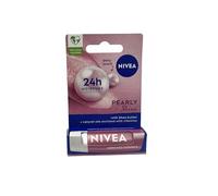 NIVEA Shimmer Lip Care - Pearly Shimmer for Chapped Lips, Moisturize All Day - .17 oz. Stick (Pack of 6)