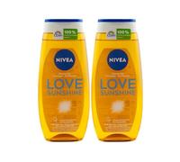 Nivea Shower Care, Original Scent Sun, Bottle, Welcome Sunshine, Pack of 2 (2 x 250 ml)